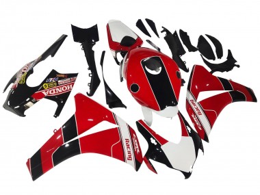 2008-2011 Honda CBR1000RR Motorcycle Fairings - Red White Glossy Black Racing Canada Websites