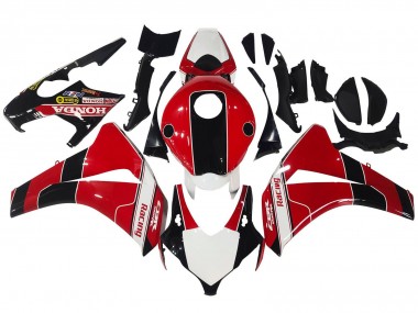 2008-2011 Honda CBR1000RR Motorcycle Fairings - Red White Glossy Black Racing Canada Websites