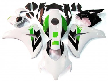 2008-2011 Honda CBR1000RR Motorcycle Fairing - White Green Glossy Black Canada Websites