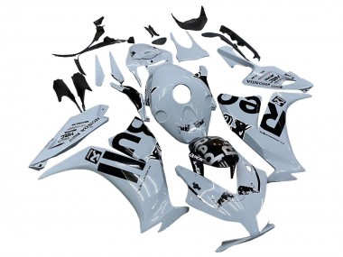 2012-2016 Honda CBR1000RR Motorcycle Fairings - Light Grey Glossy Black Red Bull Canada Websites