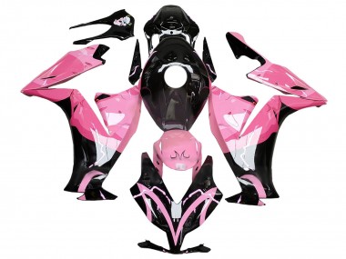 2012-2016 Honda CBR1000RR Motorcycle Fairings - Pink Glossy Black Canada Websites