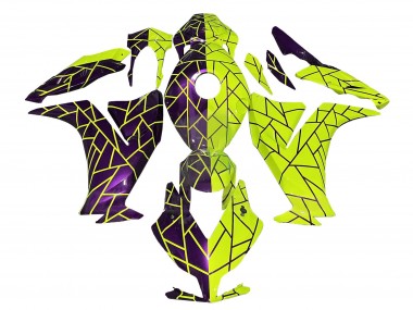 2012-2016 Honda CBR1000RR Motorcycle Fairings - Purple Yellow Canada Websites