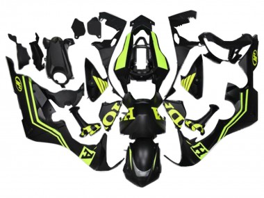 2017-2023 Honda CBR1000RR Motorcycle Fairings - Matte Black Yellow Canada Websites
