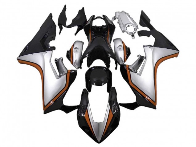 2017-2023 Honda CBR1000RR Motorcycle Fairings - Silver Orange Glossy Black Canada Websites