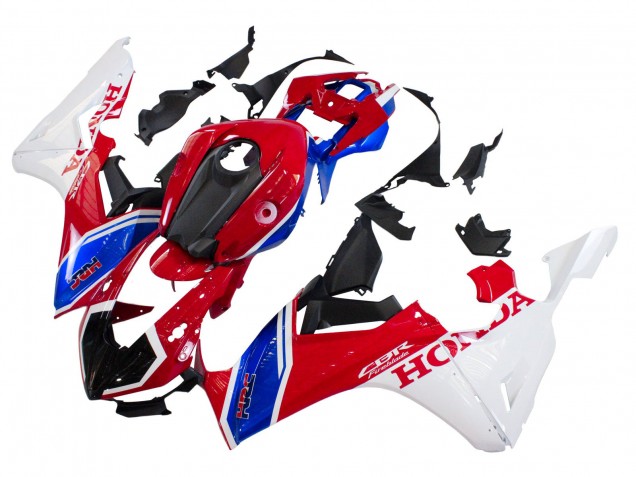 2017-2023 Honda CBR1000RR Motorcycle Fairings - White Red Blue Black HRC Canada Websites