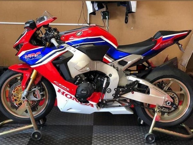 2017-2023 Honda CBR1000RR Motorcycle Fairings - White Red Blue Black HRC Canada Websites