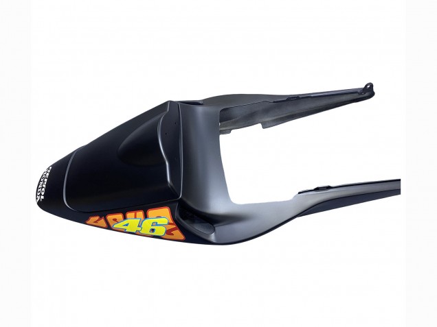 2003-2004 Honda CBR600RR Motorcycle Fairings - Matte Black Orange Repsol Rossi 46 Canada Websites