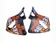2003-2004 Honda CBR600RR Motorcycle Fairings - Matte Black Orange Repsol Rossi 46 Canada Websites