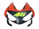 2003-2004 Honda CBR600RR Motorcycle Fairings - Matte Black Orange Repsol Rossi 46 Canada Websites