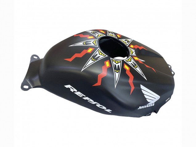 2003-2004 Honda CBR600RR Motorcycle Fairings - Matte Black Orange Repsol Rossi 46 Canada Websites