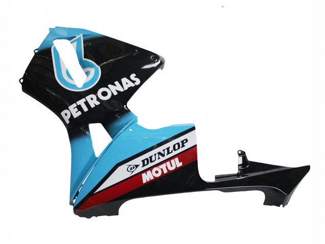 2003-2004 Honda CBR600RR Motorcycle Fairings - Light Blue Red Glossy Black Dunlop Canada Websites