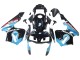 2003-2004 Honda CBR600RR Motorcycle Fairings - Light Blue Red Glossy Black Dunlop Canada Websites