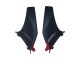 2003-2004 Honda CBR600RR Motorcycle Fairings - Red Glossy Black Matte Black Canada Websites
