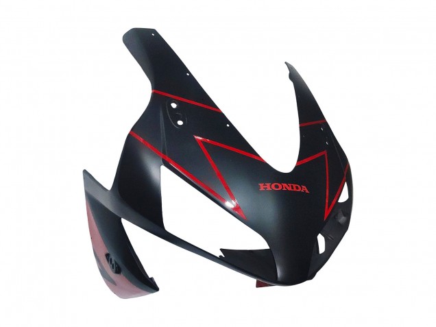 2003-2004 Honda CBR600RR Motorcycle Fairings - Red Glossy Black Matte Black Canada Websites