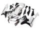 2003-2004 Honda CBR600RR Motorcycle Fairings - White Matte Black Racing Canada Websites