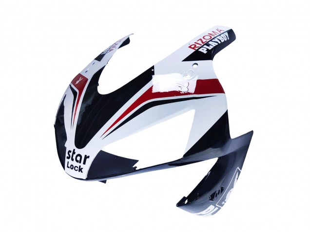 2003-2004 Honda CBR600RR Motorcycle Fairings - White Red Glossy Black DENSO Rimont Canada Websites