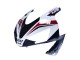 2003-2004 Honda CBR600RR Motorcycle Fairings - White Red Glossy Black DENSO Rimont Canada Websites