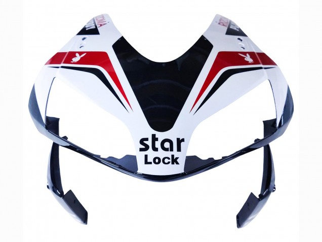 2003-2004 Honda CBR600RR Motorcycle Fairings - White Red Glossy Black DENSO Rimont Canada Websites