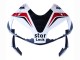 2003-2004 Honda CBR600RR Motorcycle Fairings - White Red Glossy Black DENSO Rimont Canada Websites
