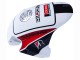 2003-2004 Honda CBR600RR Motorcycle Fairings - White Red Glossy Black DENSO Rimont Canada Websites