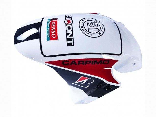 2003-2004 Honda CBR600RR Motorcycle Fairings - White Red Glossy Black DENSO Rimont Canada Websites