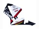 2003-2004 Honda CBR600RR Motorcycle Fairings - White Red Glossy Black DENSO Rimont Canada Websites