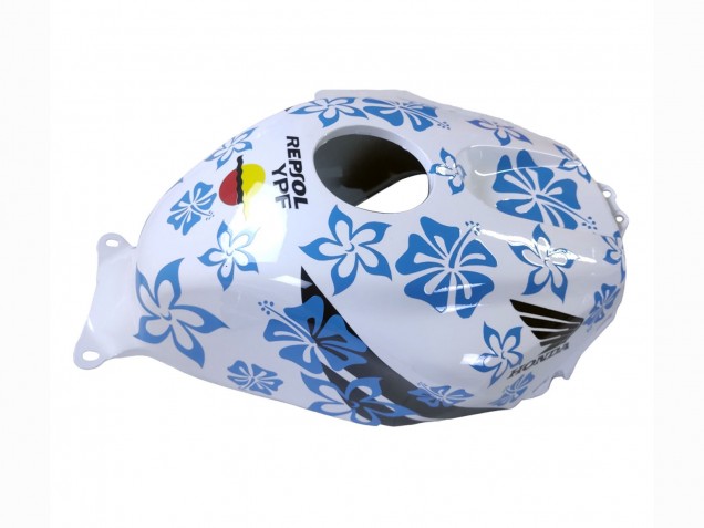 2003-2004 Honda CBR600RR Motorcycle Fairings - White Blue Red Nastro Azzurro 46 Canada Websites