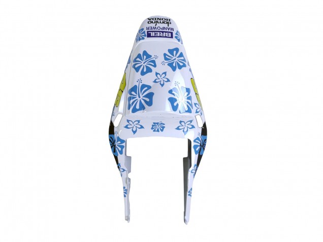 2003-2004 Honda CBR600RR Motorcycle Fairings - White Blue Red Nastro Azzurro 46 Canada Websites