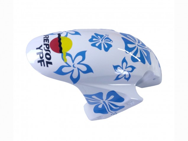 2003-2004 Honda CBR600RR Motorcycle Fairings - White Blue Red Nastro Azzurro 46 Canada Websites