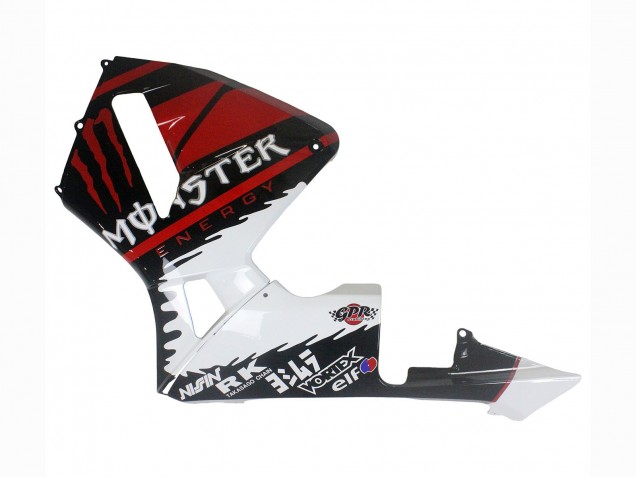 2003-2004 Honda CBR600RR Motorcycle Fairings - White Red Glossy Black Monster Canada Websites