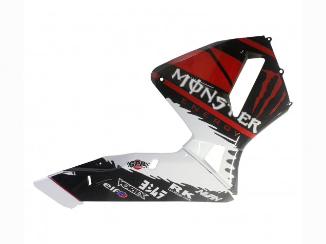 2003-2004 Honda CBR600RR Motorcycle Fairings - White Red Glossy Black Monster Canada Websites