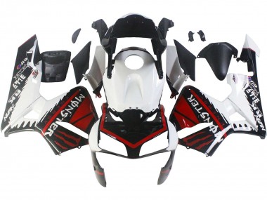 2003-2004 Honda CBR600RR Motorcycle Fairings - White Red Glossy Black Monster Canada Websites
