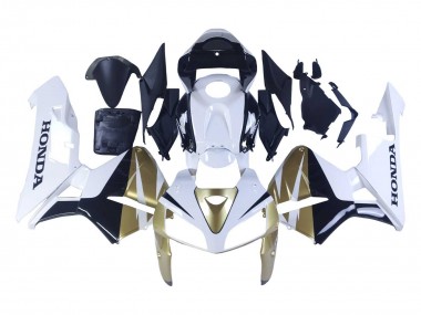 2005-2006 Honda CBR600RR Motorcycle Fairings - Gold White Black Canada Websites