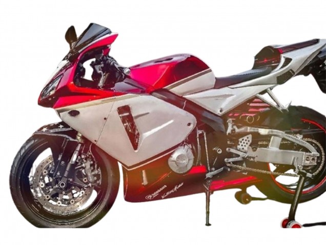 2005-2006 Honda CBR600RR Motorcycle Fairing Kits - Red White Black Canada Websites