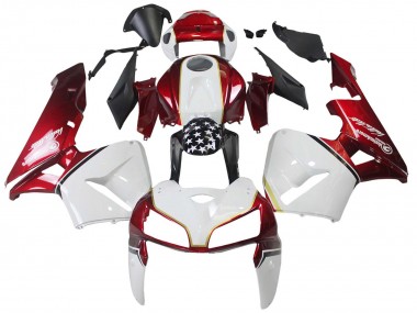 2005-2006 Honda CBR600RR Motorcycle Fairing Kits - Red White Black Canada Websites