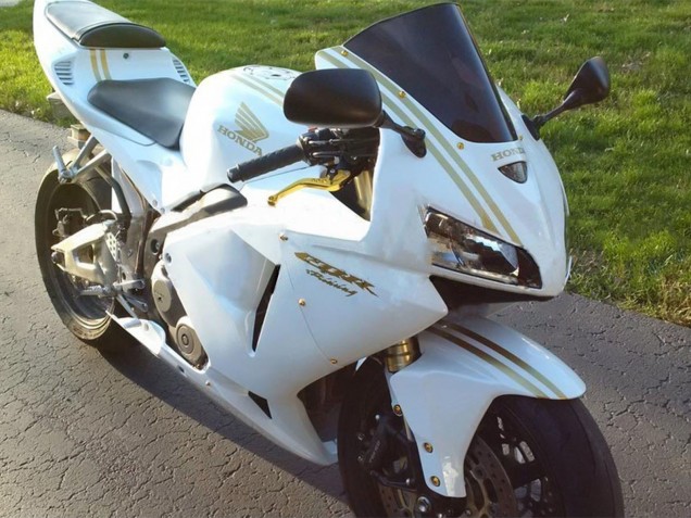 2005-2006 Honda CBR600RR Motorcycle Fairings - White Gold Canada Websites