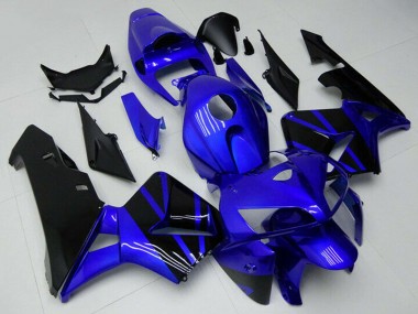 2005-2006 Honda CBR600RR Motorcycle Fairing - Blue Black Canada Websites