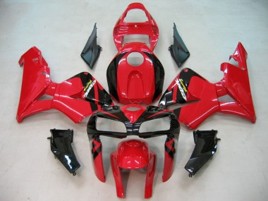 2005-2006 Honda CBR600RR Motorcycle Fairing - Red Black Canada Websites