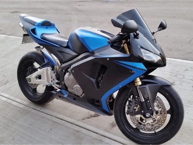 2005-2006 Honda CBR600RR Motorcycle Fairings - Black Blue Canada Websites