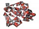 2005-2006 Honda CBR600RR Motorcycle Fairings - Black with Red Grey Camouflage Canada Websites