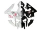 2005-2006 Honda CBR600RR Motorcycle Fairings - Black White with Cherry Blossom Canada Websites