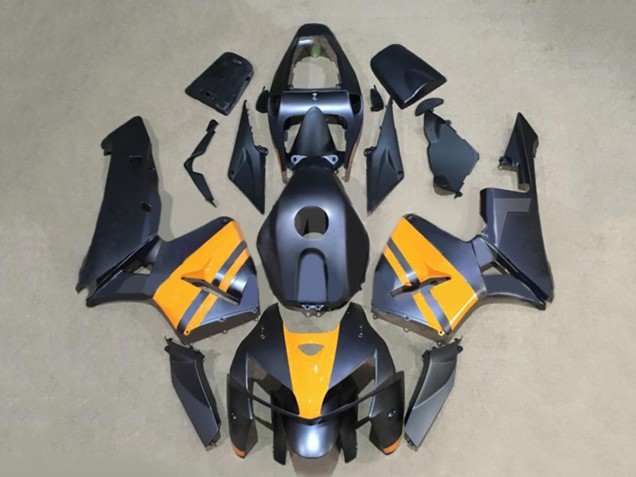 2005-2006 Honda CBR600RR Motorcycle Fairings - Black Yellow Canada Websites