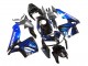 2005-2006 Honda CBR600RR Motorcycle Fairing - Glossy Black Blue Flame Canada Websites