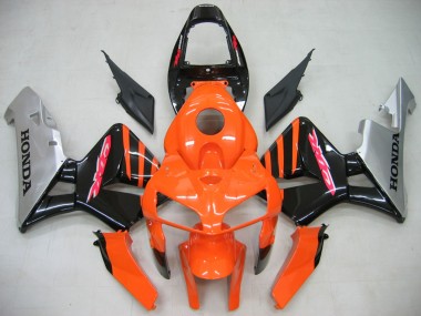 2005-2006 Honda CBR600RR Motorcycle Fairings - Orange Black Silver Canada Websites