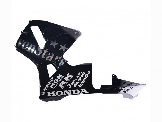2005-2006 Honda CBR600RR Motorcycle Fairings - Black Silver SevenStars Canada Websites