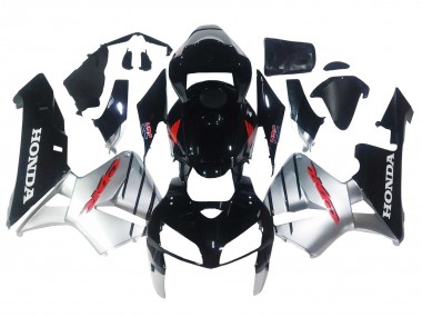 2005-2006 Honda CBR600RR Motorcycle Fairings - Silver Black Canada Websites