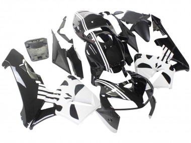 2005-2006 Honda CBR600RR Motorcycle Fairing - Black White Canada Websites