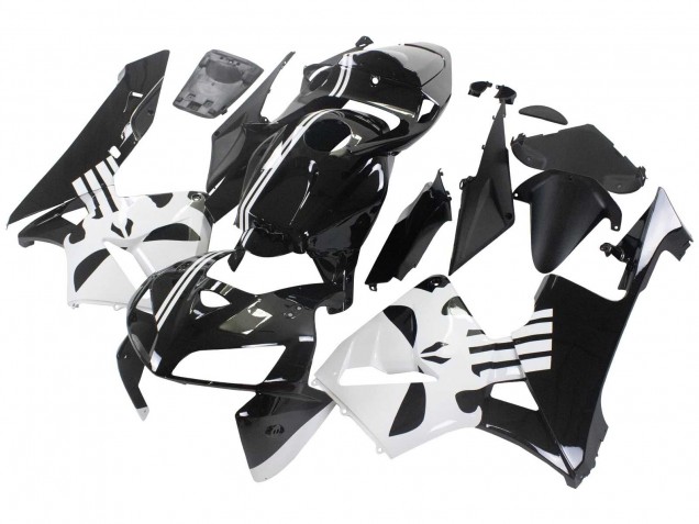 2005-2006 Honda CBR600RR Motorcycle Fairing - Black White Canada Websites