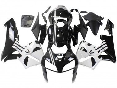2005-2006 Honda CBR600RR Motorcycle Fairing - Black White Canada Websites