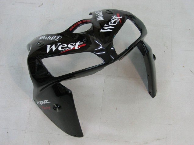 2005-2006 Honda CBR600RR Motorcycle Fairings - Glossy Black White West Canada Websites